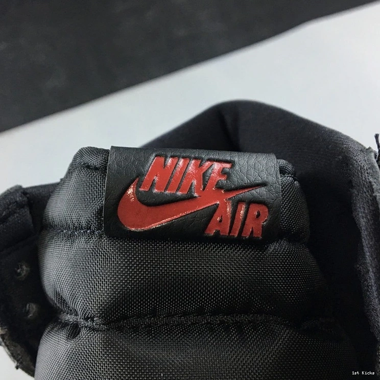 Black Black  High 1 Retro Gym Jordan 555088-060 Red 1028